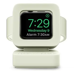 For Apple Watch Charging Station iWatch Stand Charging Dock Silicone For Series 6 SE 5 4 3 2 1