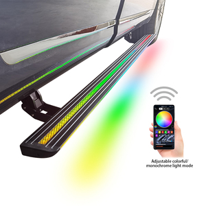 Hot Sale Accessories Power Aluminium Alloy Threshold Vehicle Running Board for Suv Electric Side <b>Step</b> LED Light - Product Image 1