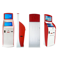 Vente en gros Kiosque interactif libre-service Prix Dépôt en espèces Distributeurs automatiques de billets Machine de dépôt Kiosque de paiement Bill de pièces Prix bas