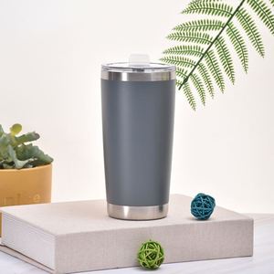Gobelet isotherme double paroi en acier inoxydable 20 oz pour café, vente en gros, modèle 2026 - Product Image 2