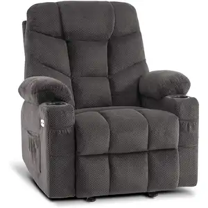 CY prezzo di fabbrica a buon mercato divano letto reclinabile in tessuto pieghevole con mobili di stoccaggio divano del soggiorno sedia reclinabile