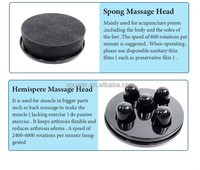 Masseur corporel vibrant en acier inoxydable G5 commercial |   Appareil de relaxation des tissus profonds à haute fréquence pour amincir et réduire les gonflements