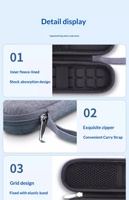 Sac de rangement pour disque dur mobile personnalisable, étui de protection antichoc en EVA, léger et portable