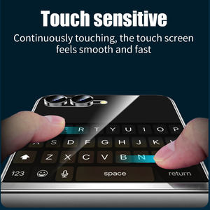 Protection d'écran extérieure en verre trempé HD transparent 9H pour Samsung Z Flip 7 8, anti-rayures, haute sensibilité - Product Image 1