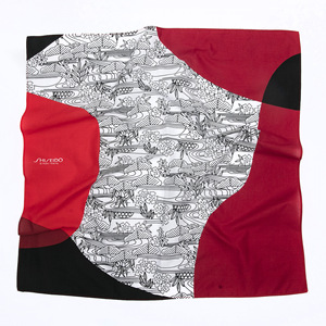 Bufanda cuadrada de algodón con serigrafía digital de diseñador personalizado <span class=keywords><strong>Bandana</strong></span> de Paisley de doble cara con logotipo - Product Image 3