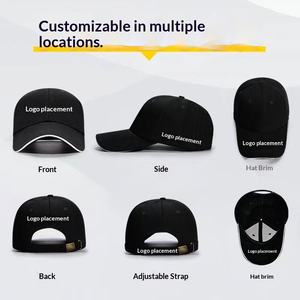 Gorra de Visera Personalizada con Bordado, Impermeable y Transpirable, de PVC y Sarga, Unisex, para Verano y Todas las Estaciones, Ideal para Voluntariado, Grupos Turísticos y Trabajo - Product Image 4