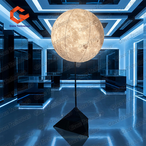 Globo Inflable con Trípode en Forma de <span class=keywords><strong>Luna</strong></span> para Decoración de Eventos, Globo Inflable Publicitario con Iluminación LED - Product Image 3