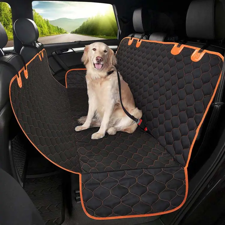 Factory Supply Non-slip Quilted Pet Travel Waterproof Eco Friendly Dog Pet Car Seat Cover for Car