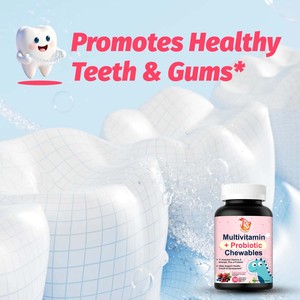 ODM OEM Masticables Probióticos Multivitamínicos con Vitamina A que Apoyan la Salud Inmunológica y Digestiva - Product Image 5
