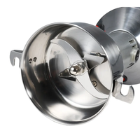 Moulin à grains domestique compact 220V/110V 150g pour céréales, herbes et semences de blé