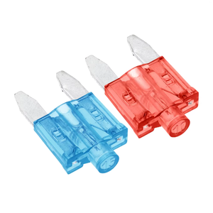 Fusibles Automotrices de Tamaño Mediano 5A 10A 15-40A, Tabletas de <span class=keywords><strong>Seguro</strong></span> para Automóviles, Fusible Mediano con Lámpara, Fusibles para Automóviles con Caja y Clip - Product Image 4
