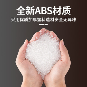 ช่องระบายอากาศแบบวงกลมสำหรับเครื่องปรับอากาศกลาง ทำจากพลาสติก ABS หมุนได้ 360 องศา ช่องลมแบบทรงกลม ดีไซน์เรียบง่าย ติดตั้งง่าย - Product Image 3