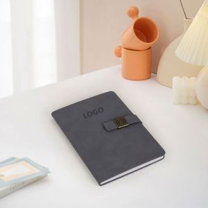 PU Leather Hard Cover Notebook Featuring Custom Embossed Logo a Portable Daily <b>Journal</b> Ideal for School Girls - Product Image 5