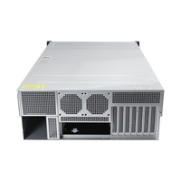 SV3-R424-6E24S CEACENT 4U 24 Bay ATX Rackmount Server Chassis dengan 8643*6 Antarmuka Output Tersedia dalam Stok Baja