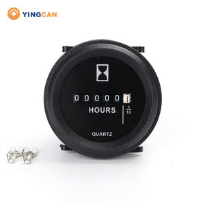 Промышленный частотомер YINGCAN SH-1, цифровой тахометр, счетчик оборотов (RPM), 50/60 Гц, 10-80 В переменного тока, пластиковый счетчик моточасов - Product Image 1