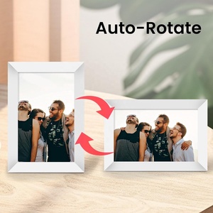 Digital Picture Frame Upload From Anywhere, 10.1 Inch <b>WiFi</b> Digital Photo Frame Support Customize for Resell (16/32GB) - Product Image 5