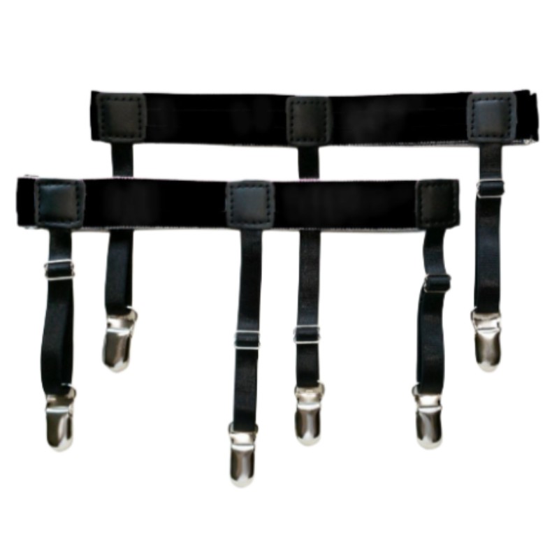 men's garter belt for shirt Shirt Stay Belts vs. Garter Stays: A Comprehensive Comparison – TCKYOU main image 0