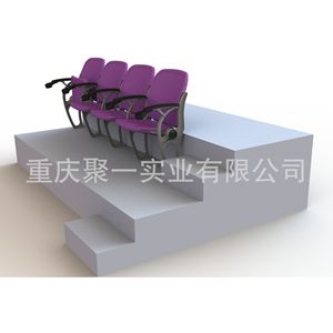 Asientos para Estadios de 4681 Plazas, Sillas de Plástico HDPE Moldeadas por Soplado, para Exteriores, Campos Deportivos y Tribunas - Product Image 3