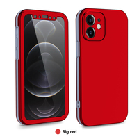 Casing Ponsel Iphone TPU, untuk Iphone 11 Pro Max PC TPU Penutup Ponsel untuk Iphone X Xs 11 12 Pro Max untuk IPhone12 Pelindung Seluruh Bodi