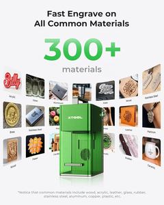 XTool F1レーザー 2-in-1 デュアルレーザー彫刻機 スライド延長 ポータブルファイバーレーザー彫刻機 3D MDF 紙対応 新品 LAS - Product Image 4