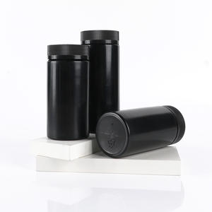 Botella de Plástico HDPE Negra de 100ml 150ml 200ml 250ml para Pastillas, Frasco para Proteína en Polvo con Tapa Desprendible, Envase para Suplementos Vitamínicos Personalizado - Product Image 6
