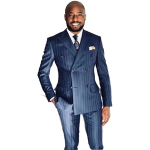 S2056F nouvelle vente chaude de haute qualité deux pièces costume pour marié et meilleur homme banquet de mariage grande taille costume pour hommes - Product Image 5