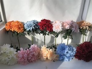 Bán Chạy G-2103 Bó Hoa Cúc Lụa Giả Trang Trí Đám Cưới Bó Hoa 7 Đầu Bó Hoa Trắng - Product Image 6