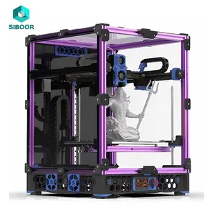 Ücretsiz kargo büyük 3D yazıcı kapalı CNVORON 3D baskı boyutu 350*350*350mm çekirdek XY 3D yazıcı