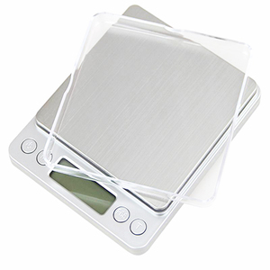 BL-I2000 <span class=keywords><strong>Meilleure</strong></span> <span class=keywords><strong>cuisine</strong></span> échelle 5kg 10kg 0.1g 0.01g mini pocket digital scale avec inoxydable matériel pour la mesure précise - Product Image 3