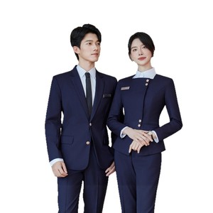 Unisex Professional Three Piece Suit Set Long Sleeve Polyester Workwear For Commute Spring 2026 - Product Image 5