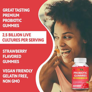 Factory Customization Probiotic Gummies with Health <b>Supplements</b> Support Bloating and Improve Immune System Gummy Candy - Product Image 4