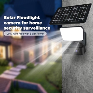 Caméra <span class=keywords><strong>de</strong></span> sécurité solaire <span class=keywords><strong>WiFi</strong></span> ShooCam 5MP avec projecteur LED intégré, éclairage <span class=keywords><strong>de</strong></span> jardin, détecteur <span class=keywords><strong>de</strong></span> <span class=keywords><strong>mouvement</strong></span> PIR pour une utilisation à la maison et au jardin - Product Image 2