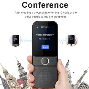 Traductor de Voz Inteligente WIFI Portátil T10 de Fábrica, Traductor en Tiempo Real con IA, Máquina de Traducción de 137 Idiomas - Product Image 5