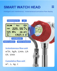 Pengukur aliran udara <span class=keywords><strong>Vortex</strong></span>, 4-20mA Hart meteran aliran uap udara terkompresi harga pengukur aliran udara - Product Image 6