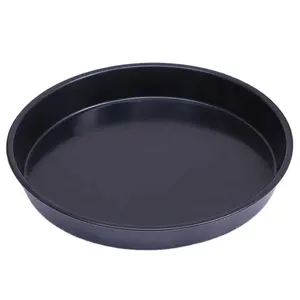 6/8/9 Polegada Circular Platter Pizza Pan Air Fryer Disco Circular Pizza Pan Baking Pan Mold