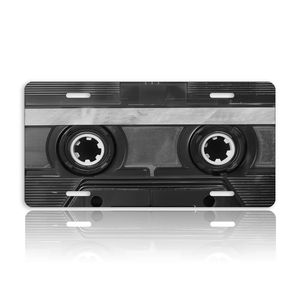 Plaque d'immatriculation décorative personnalisée Porte Club <span class=keywords><strong>Garage</strong></span> Décoration murale Plaque d'immatriculation <span class=keywords><strong>de</strong></span> <span class=keywords><strong>garage</strong></span> 15X30CM Plaque en métal étain - Product Image 1