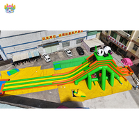 Toboggans aquatiques gonflables en PVC écologiques sur mesure, prix usine, par AIRFUNPRO, pour enfants et adultes, usage commercial 10 personnes