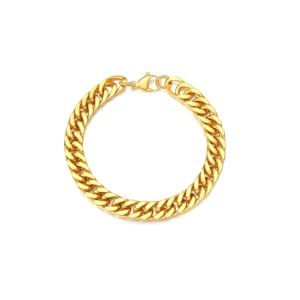 Bracelet chaîne cubaine vintage en argent sterling 925 pour homme, accessoire de mode décontracté tendance hip-hop streetwear, idéal pour un cadeau - Product Image 3