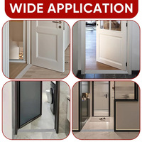 Vente directe usine – Bande de transition plate à clipser en PVC imitation bois pour joint de sol, couvre-joint de seuil droit