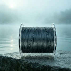 Línea <span class=keywords><strong>de</strong></span> Pesca Trenzada <span class=keywords><strong>de</strong></span> Polietileno 8x con Logotipo Personalizado, Baja Visibilidad, Gris, Flotante, Duradera, Alta Resistencia, 500M, para Uso en <span class=keywords><strong>Playa</strong></span> y Océano - Product Image 4