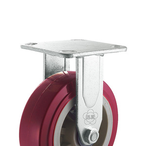 <span class=keywords><strong>Roue</strong></span> pivotante à double roulement Xunfa robuste de style américain en PVC, 4, 5, 6 et 8 pouces, pour étagère mobile - Product Image 3