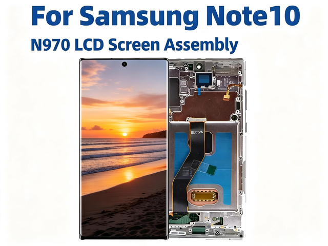 For Note10 S8 S9 S10 S20 S21 FE S23 Ultra LCD Display Assembly 6.6" Screen 1 Year Warranty Original Touch Screen Replacement