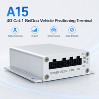 Dispositif de suivi des véhicules A15 4G Cat.1 BeiDou BDS B2A/B1C, traceur télémétrique JT/T808, IP51 -20~75 pour flotte de construction