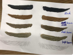 Gel semipermanente para cejas, resistente al agua, tinte de Color, maquillaje cosmético, marrón, negro, Morado, últimos 5 a 7 días, uso en salón de belleza - Product Image 3