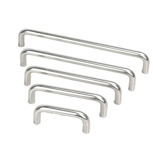 Poignées de meubles en acier inoxydable YMC, forme en U, poignées de tiroir de style minimaliste, design antirouille - Product Image 5