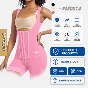 Langqin Fajas Colombianes pour Femmes, Body Sculptant à Haute Compression avec Baleines en Acier, Respirant, Effet Ventre Plat, Post-Opératoire, avec Logo - Product Image 1