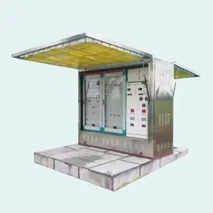 Jenis kotak Substation Style Eropa jenis kotak Transformer kompak prefabrikasi Set lengkap distribusi daya