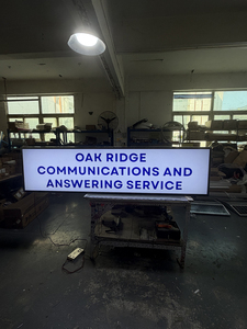 3*2FT/91.5*61cm Double Sided <b>Silver</b> Aluminum High Brightness Rectangle LED <b>Light</b> Box for Business Outdoor Advertising Signage - Product Image 4