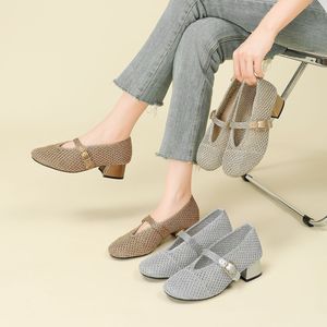 <span class=keywords><strong>Scarpe</strong></span> da <span class=keywords><strong>Donna</strong></span> con <span class=keywords><strong>Tacco</strong></span> Alto Mary Jane, Punta Rotonda, <span class=keywords><strong>Tacco</strong></span> Grosso, Cinturino con Fibbia, Eleganti Retrò, Comode e Traspiranti - Product Image 3