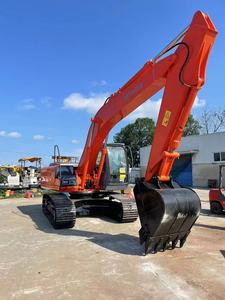 Excavadora de cadenas Zaxis 200 de 20 toneladas, equipo de construcción usado con cazo de excavación y componentes principales del motor - Product Image 3